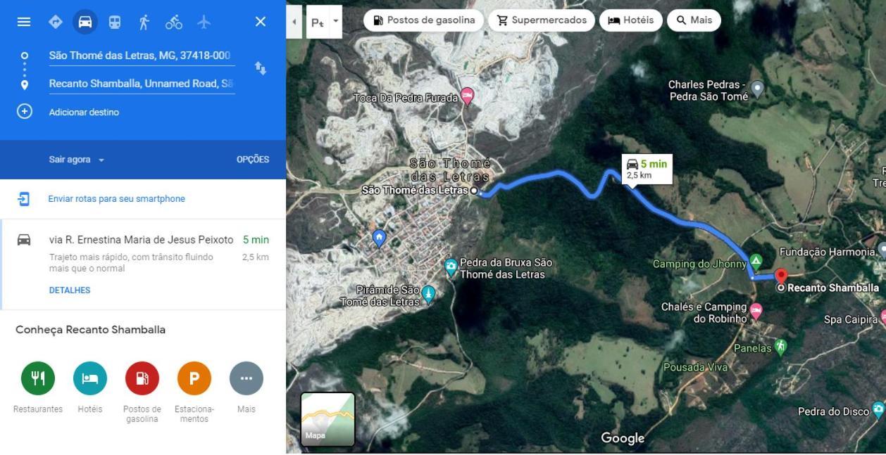 Chale 1 - Recanto Shambala São Tomé das Letras Zewnętrze zdjęcie